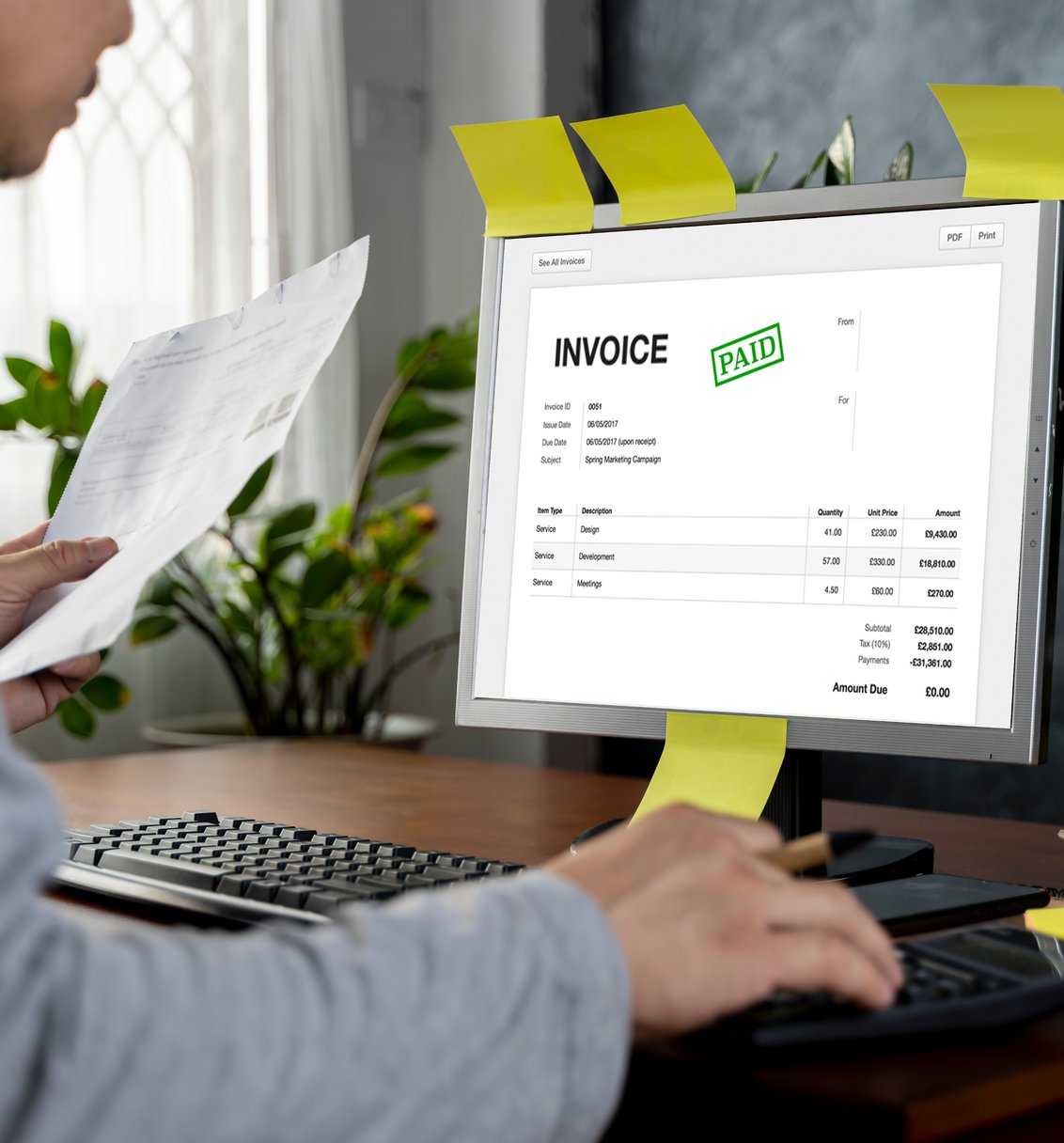 payment management and 1099 tax documents